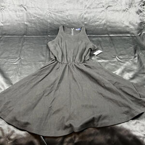 The gap womens black tank top style knee-length dress